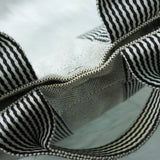 エルメス フールトゥPM キャンバス ハンドバッグ ホワイト / ブラック