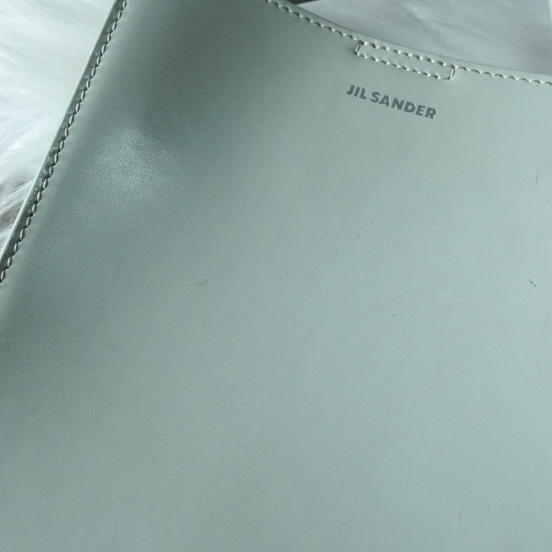 ジルサンダー タングル スモール レザー ショルダーバッグ ミントグリーン