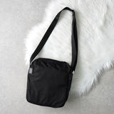 プラダ ナイロン ショルダーバッグ トライアングルロゴ ブラック