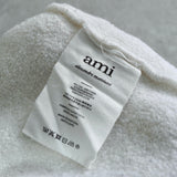 アミパリ アミ パリス ハートロゴ ニット アイボリー レディース