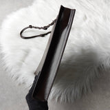 ジルサンダー タングル ミディアム  レザー ショルダーバッグ ブラウン