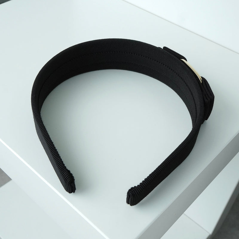 サルバトーレ フェラガモ ヴァラ リボン カチューシャ ブラック