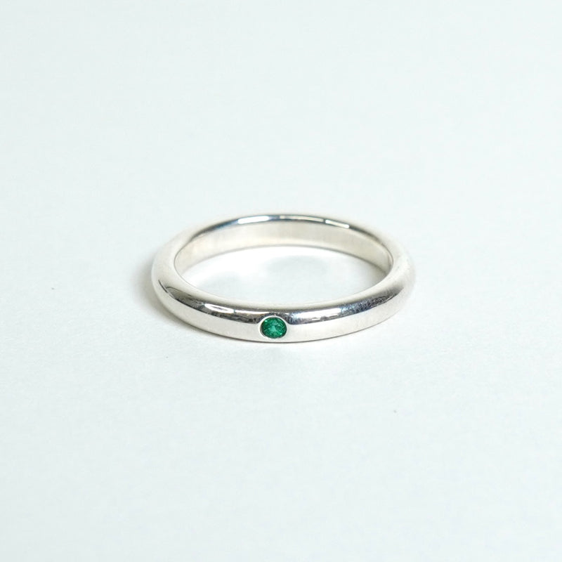 ティファニー エルサ ペレッティ エメラルド リング 指輪 シルバー925 新品磨き済 10号