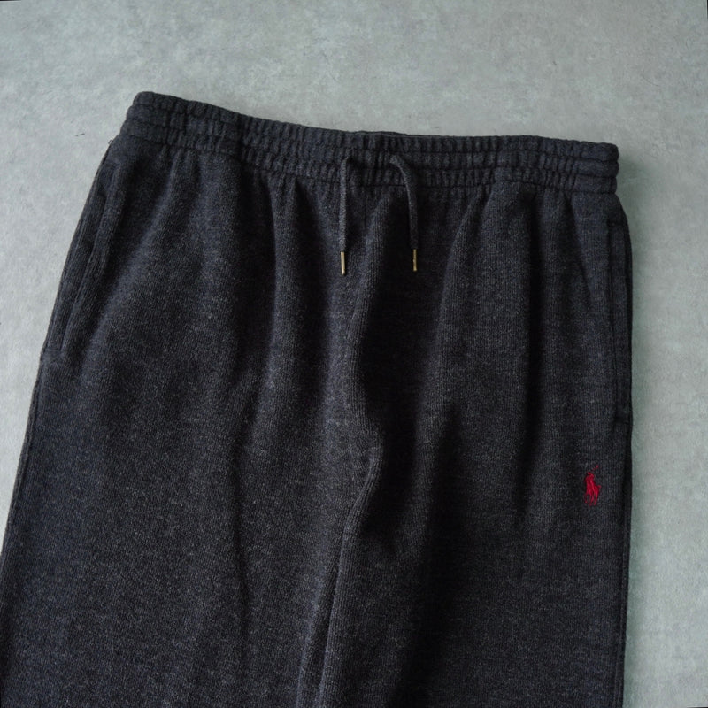ポロ ラルフローレン ポニーロゴ スウェットパンツ ダークグレー