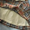 バーバリー ノバチェック ウール プリーツスカート ベージュ