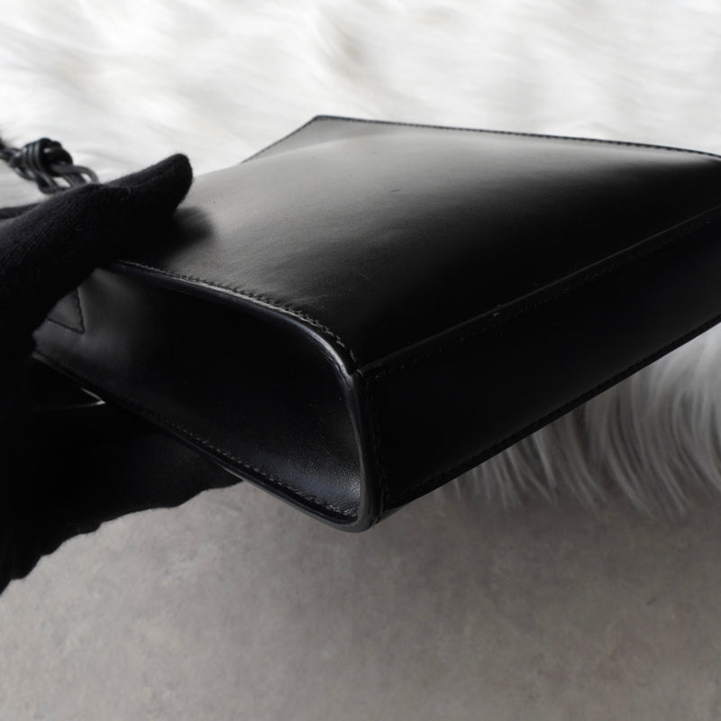 ジルサンダー タングル スモール レザー ショルダーバッグ ブラック