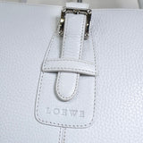 ロエベ レザー トートバッグ ホワイト