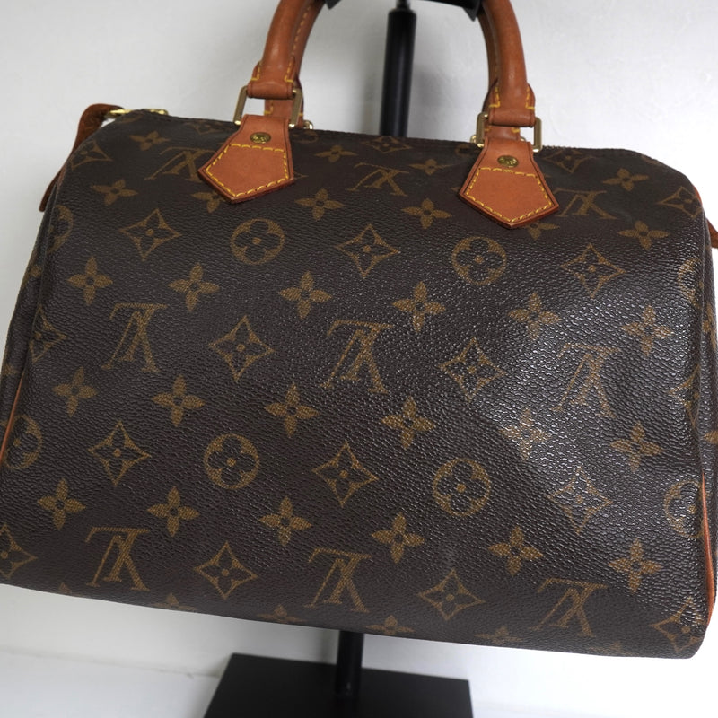 ルイ ヴィトン モノグラム スピーディ25 ミニボストンバッグ ブラウン M41528