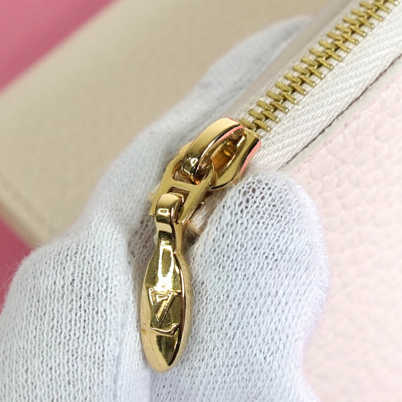 ルイ ヴィトン ポルトフォイユ カプシーヌ コンパクト クオーツ 三つ折り財布 ホワイト M11363