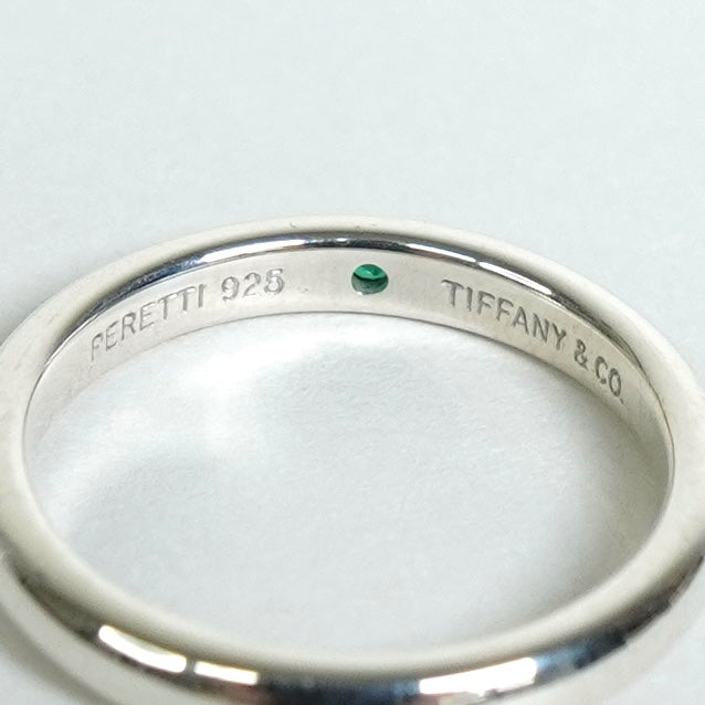 ティファニー エルサ ペレッティ エメラルド リング 指輪 シルバー925 新品磨き済 10号