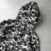 A BATHING APE × STUSSY ステューシー × エイプ スカル カモ ジップアップ フーディー パーカー グレー