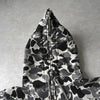 A BATHING APE × STUSSY ステューシー × エイプ スカル カモ ジップアップ フーディー パーカー グレー