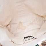 コムデギャルソン × グッチ ペーパートート シェリーライン ハンドバッグ ブックトート 自立型 花柄 ビニール A4可 - NEWSED