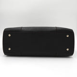 ヴィヴィアン ウエストウッド オーブ レザー トートバッグ ハンドバッグ 自立型 A4可 ブラック - NEWSED