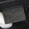 Gucci 标志皮革手提包，商务包，A4 尺寸，黑色
