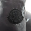 モンクレール ABBAYE フロントロゴ フード付 ZIP UP ダウンジャケット ブラック 12anni 152cm レディース
