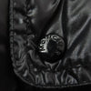 モンクレール ABBAYE フロントロゴ フード付 ZIP UP ダウンジャケット ブラック 12anni 152cm レディース