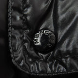 モンクレール ABBAYE フロントロゴ フード付 ZIP UP ダウンジャケット ブラック 12anni 152cm レディース - NEWSED
