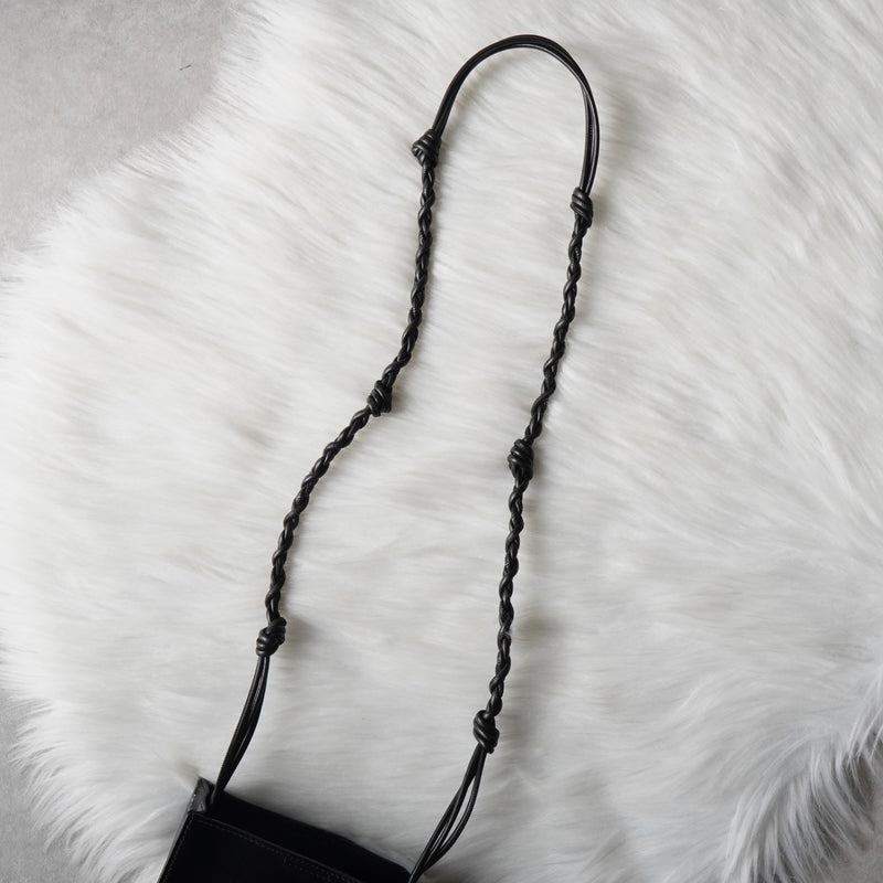 ジルサンダー タングル スモール ショルダーバッグ ブラック