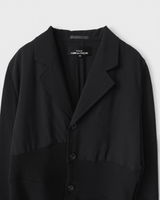 トリコ コム デ ギャルソン AD1993 ニットドッキング ジャケット ブラック M レディース - NEWSED