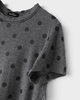 コム デ ギャルソン AD2005 ドット 半袖トップス Tシャツ グレー レディース