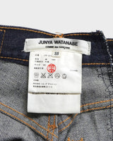 ジュンヤワタナベ コム デ ギャルソン AD2006 再構築 濃紺 デニム スカート SS レディース - NEWSED