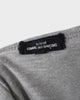 トリコ コム デ ギャルソン AD2012  レース 装飾 長袖Tシャツ ロンT グレー M レディース