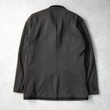 adidas obyo kzk アディダス コラボ ストレッチ テーラードジャケット グレー メンズ - NEWSED