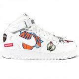 シュプリーム ナイキ AIR FORCE 1 MID 07 SUPREME NBA ハイカットスニーカー ホワイト 28.5 メンズ 未使用品 - NEWSED