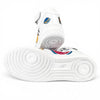 シュプリーム ナイキ AIR FORCE 1 MID 07 SUPREME NBA ハイカットスニーカー ホワイト 28.5 メンズ 未使用品