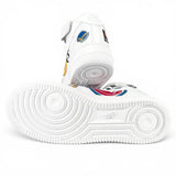 シュプリーム ナイキ AIR FORCE 1 MID 07 SUPREME NBA ハイカットスニーカー ホワイト 28.5 メンズ 未使用品 - NEWSED