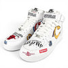シュプリーム ナイキ AIR FORCE 1 MID 07 SUPREME NBA ハイカットスニーカー ホワイト 28.5 メンズ 未使用品