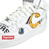 シュプリーム ナイキ AIR FORCE 1 MID 07 SUPREME NBA ハイカットスニーカー ホワイト 28.5 メンズ 未使用品