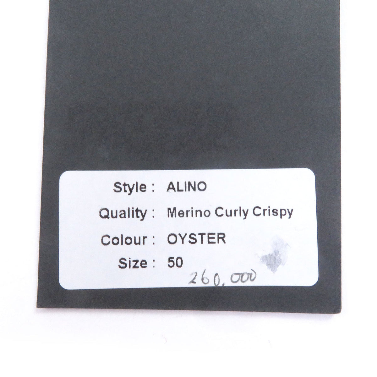 アルマ ALINO Merino Curly Crispy リバーシブル フライトジャケット ムートンジャケット オイスター 50 メンズ - NEWSED