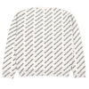 バレンシアガ All Over Logo Sweaters オールオーバーロゴ 総柄 セーター アイボリー XS メンズ 未使用品