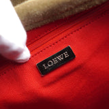 Amazona 36 Anagram Suede Leather Mini Boston Bag - NEWSED