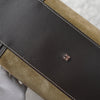 Amazona 36 Anagram Suede Leather Mini Boston Bag