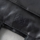 Anagram Leather Mini Hand Bag - NEWSED