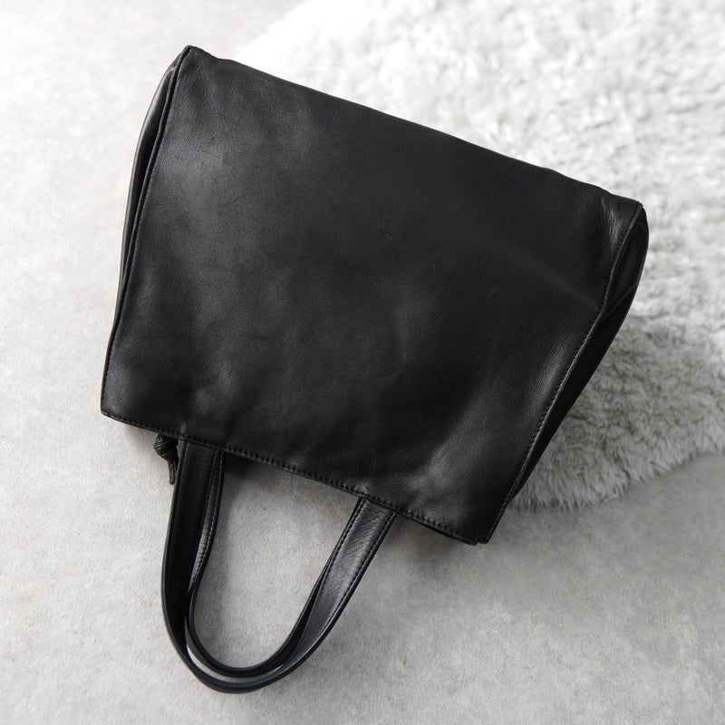 Anagram Leather Mini Hand Bag - NEWSED