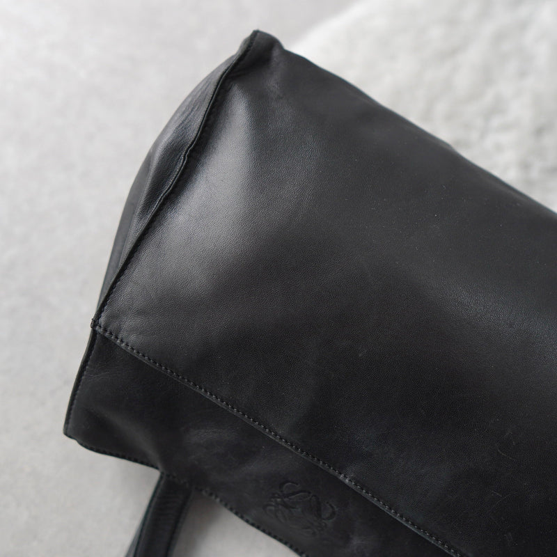 Anagram Leather Mini Hand Bag - NEWSED