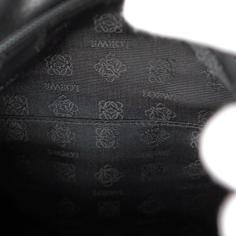 Anagram Leather Mini Hand Bag - NEWSED