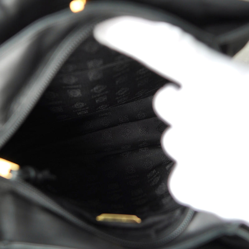Anagram Leather Mini Hand Bag - NEWSED
