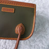 Anagram Leather Nylon Hand Bag