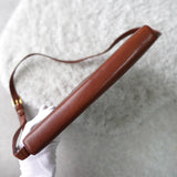 Anagram Leather Shoulder Bag - NEWSED