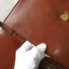 Anagram Leather Shoulder Bag