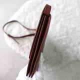 Anagram Leather Shoulder Bag - NEWSED
