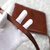 Anagram Leather Shoulder Bag - NEWSED