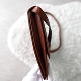 Anagram Leather Shoulder Bag - NEWSED