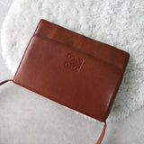 Anagram Leather Shoulder Bag - NEWSED