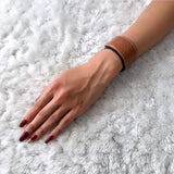 Anagram Magnet Bangle Brown - NEWSED